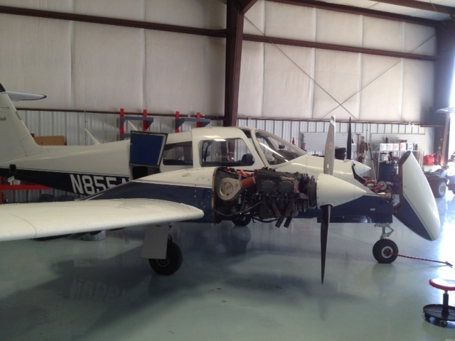 Piper Seminole in for Annual